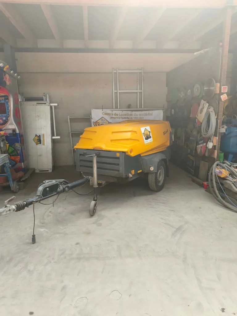 Compresseur de chantier en location