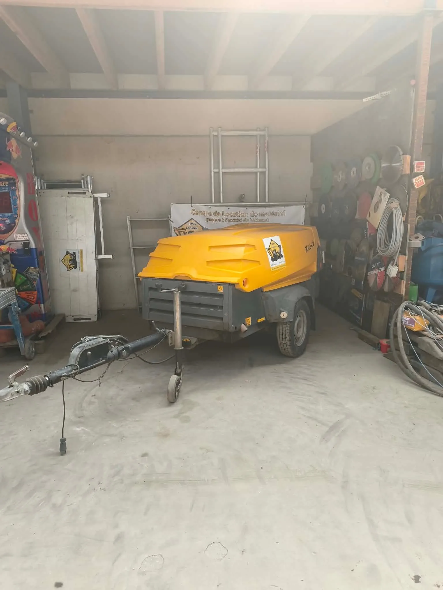 Compresseur de chantier en location